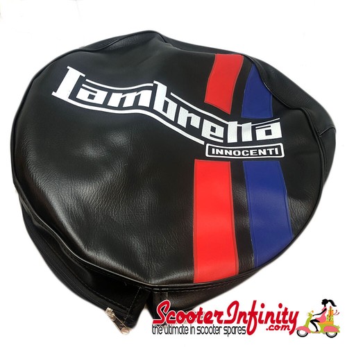 Spare wheel cover black - spare, red