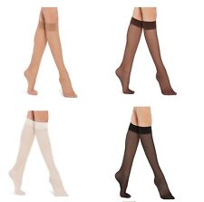 3 PK  Sheer Socks Ankle & Knee