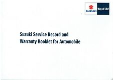 SUZUKI VITARA Mk3 JIMNY CARRY 1.3 SWIFT BALENO ORIG. 2009 SERVICE RECORD BOOKLET