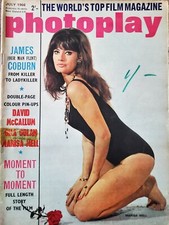 PHOTOPLAY JULY 1966  THE MAN FROM UNCLE, BRIDES FU MANCHU, JULIE ANDREWS, COBURN