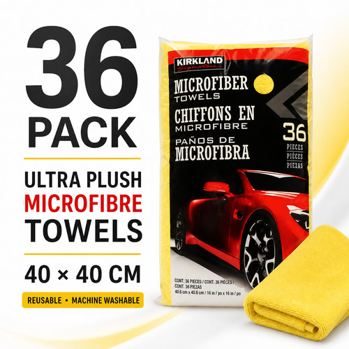 Kirkland microfiber cloths - microfiber, 36