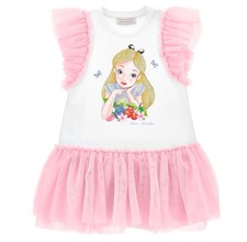 MONNALISA Alice Tulle Dress, 8