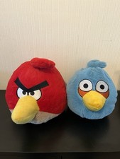 Angry Birds Plush Bundle Red And Jay (blue Bird) Soft Plush Toys