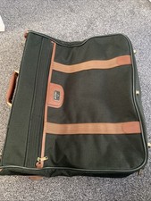 Antler Vintage Green Brown Suit Dress Travel Carrier Bag Holder,damaged Handle