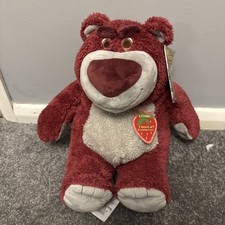 Lotso Toy Story 4 Plush Bear 32cm – Disney Pixar Scented Hugging Soft Toy w/ Tag