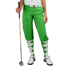 Golf Knickers Lime Green