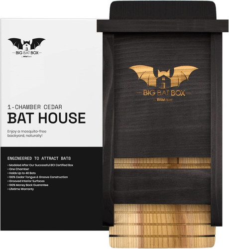 Wooden outdoor bat box - outdoor,
