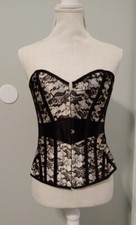 Vintage style silver - style, w/black
