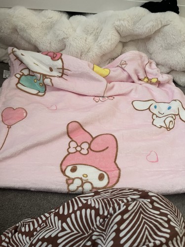 Hello kitty sanrio blanket - hello,