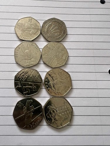 Pice set 50p london - pice,