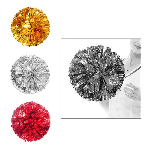 Cheerleader pom poms flower - pom,