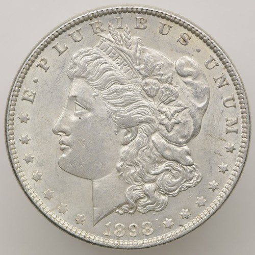1898 morgan silver dollar - 1898,