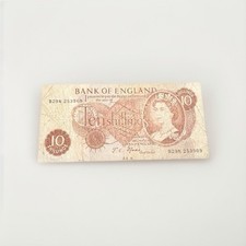 Bank england ten shillings - england,