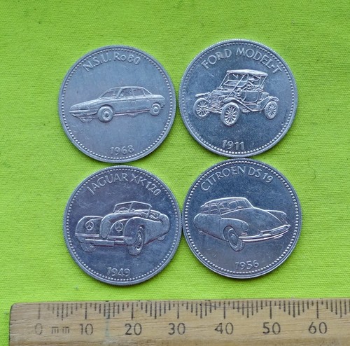 Shell historic coins car - 4x,
