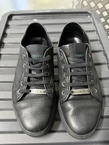 Gucci men black - gucci, leather