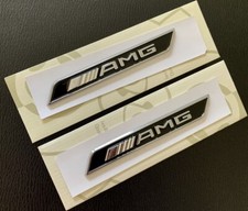 Amg chrome side decal - x,