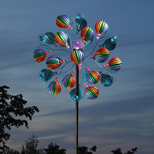 Solar sky runner wind spinner - sky,