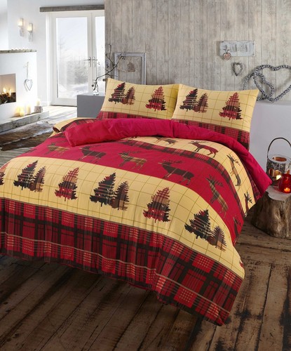 Stag tartan thermal - tartan, flannel