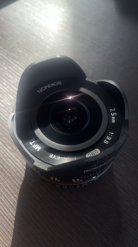 Rokinon 5mm ultra - 7.5mm,