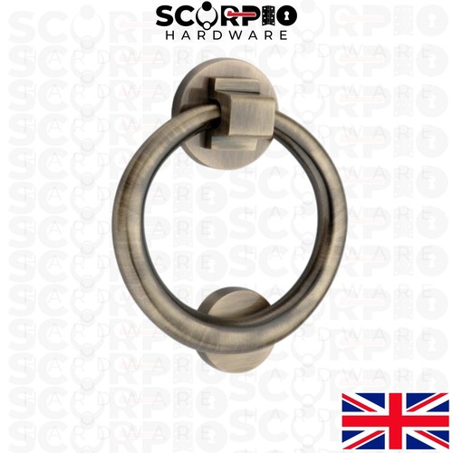 Ring door knocker - door, victorian