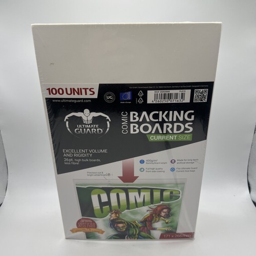 Comic backing boards - comic, current