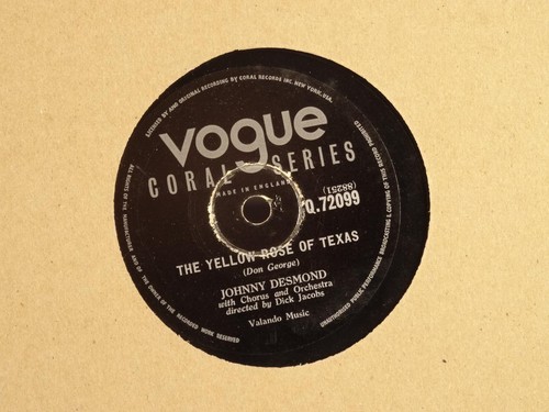 Johnny desmond the yellow - desmond,