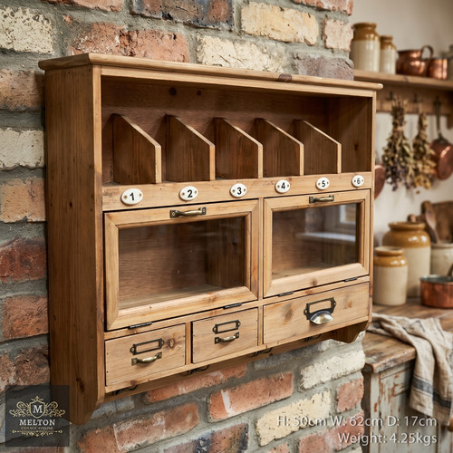 Rustic storage unit wooden - unit,