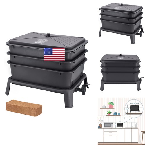 Worm nerd wn40 - nerd, 4-tray