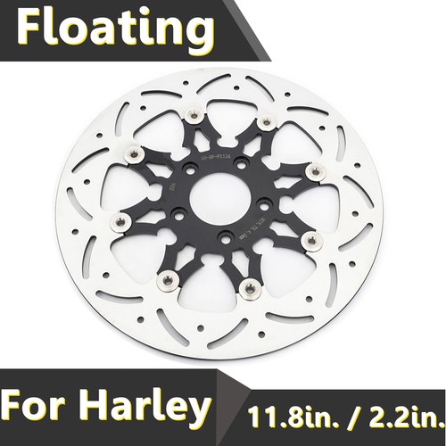 Floating front brake - floating, 11.8"