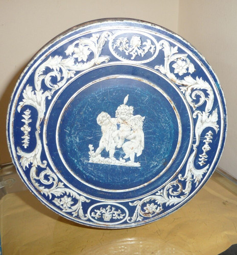Huntley palmers jasperware - &,