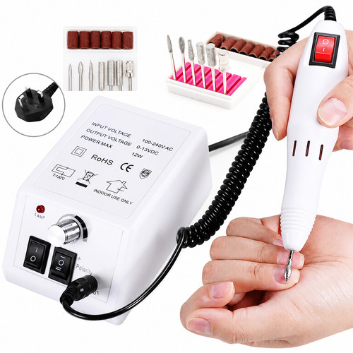 Electric nail drill - drill, machine