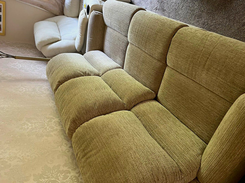 Plan beige fabric - beige, piece