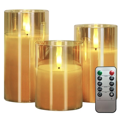 Flameless led candle light - flameless,