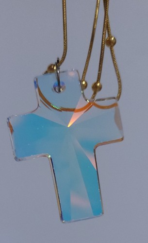 Swarovski crystal cross sun - swarovski,