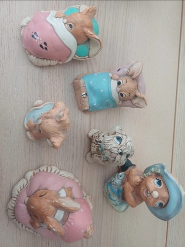 Pendelfin stoneware figures - pendelfin,