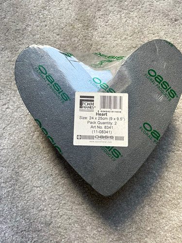 Oasis foam heart frame bases - oasis,