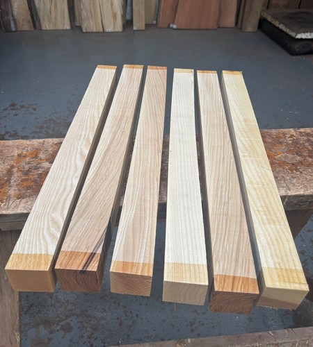 American ash spindle - ash, blank