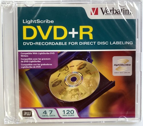 Verbatim lightscribe dvd - verbatim, dvd+r