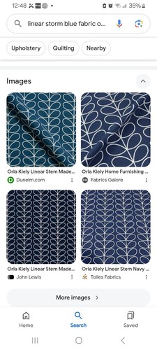 Navy orla kiely - navy,