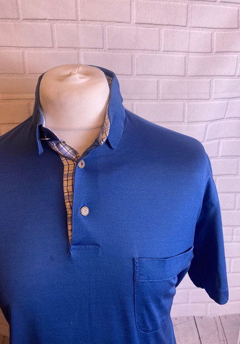 Brioni shirt blue polo - brioni,