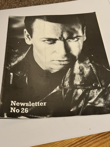 Gary numan fan club newsletter - gary,