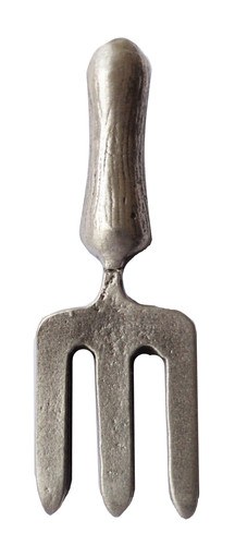 Garden hand fork - fork, small