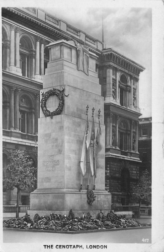 The cenotaph london - the, postcard
