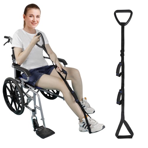 Leg lifter strap with - lifter,