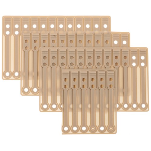 Beige rubber hair - hair, rollers