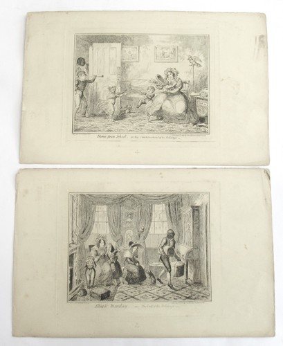 George cruikshank pair of - cruikshank,,