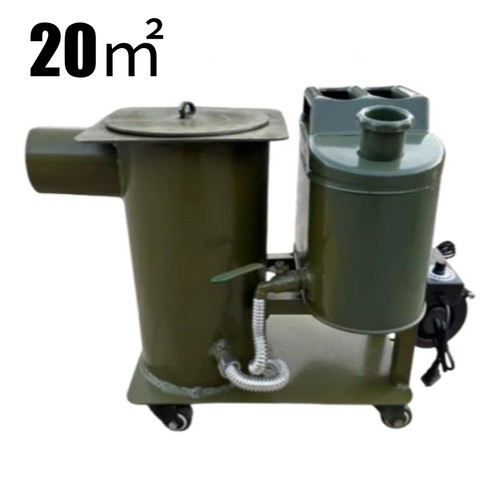 Home indoors smokeless waste - indoors,