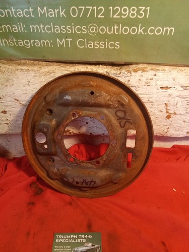 Triumph tr4a back plate - 6,