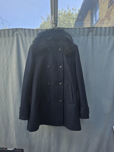 Navy blue wool - m&s,