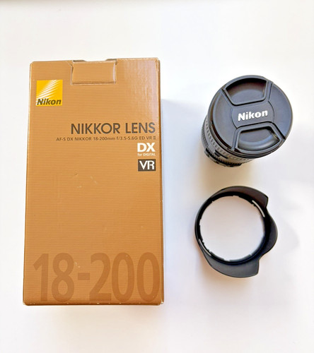 Nikon nikkor 18 200mm - nikon,